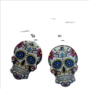 Dia de los Muertos day of the dead earrings